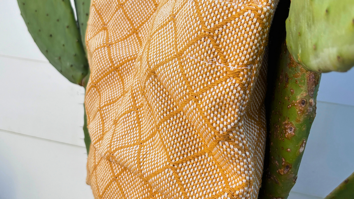 Gold Beach Bag 100% Organic Cotton
