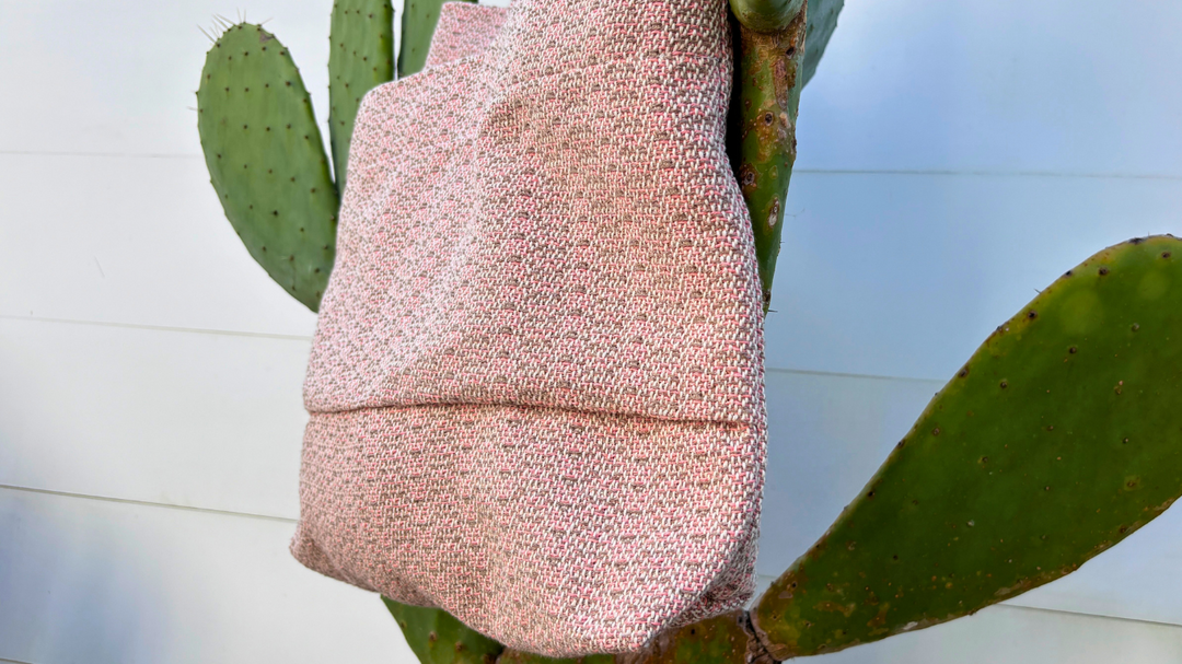 Pink Beach Bag 100% Cotton